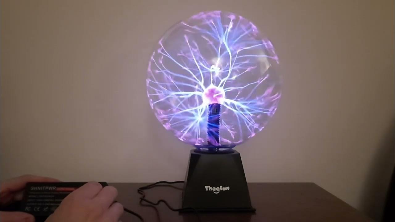 Overpowering Plasma Ball (IT BREAKS) YouTube