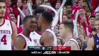 Notre Dame vs North Carolina State College Basketball Condensed Game 2018