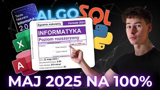 MATURA INFORMATYKA 2025 | Cały Arkusz w 2h KROK po KROKU