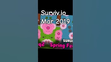 Surviv.io: Now Vs Then (2017-2023)