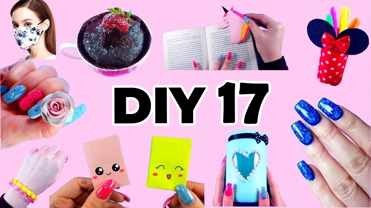 17 diy evde sikildiginizda yapabileceginiz 17 kendin yap fikri tirnak kek maske ve daha fazlasi youtube