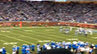 Detroit Lions winning drive vs. St. Louis Rams, 9/9/2012