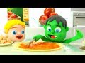 Tommy Loves Eating Pizza 💕Cartoons For Kids