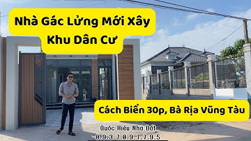 Quá Mê Căn Nhà Khu Dân Cư Thị Trấn Đất Đỏ, Ra Biển 30p. Bà Rịa Vũng Tàu