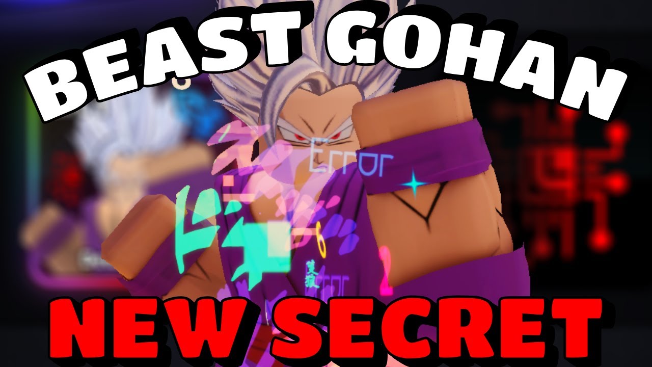 😲I Got Glitched on *Secret* Beast Gohan [🎉 1 YR EVENT] Anime Last Stand ...