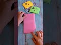 Papieren portemonnee knutselen – Eenvoudig knutselidee met papier