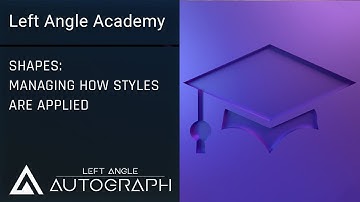 Managing how Styles are Applied | Vector Shapes in Autograph
