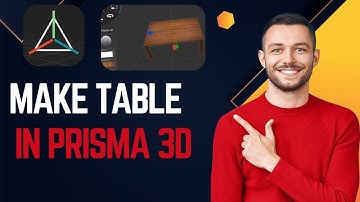 How To Make Lowpoly Table In Prisma 3d | Easy Tutorial