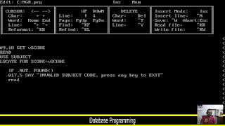 Dbase3 Session Six 2023 2024