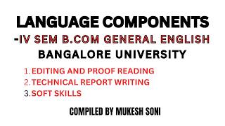 LANGUAGE COMPONENTS-30 MARKS -BU-4th Sem. B.Com-General English screenshot 3