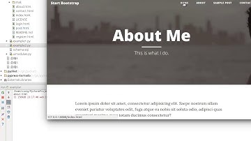 python Tornado python Tornado  7 数据库应用2 异步聊天室代码讲解 mp4