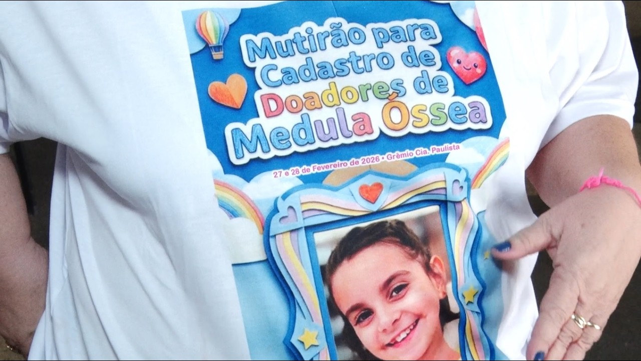 Campanha é realizada para encontrar doador para a pequena Juju