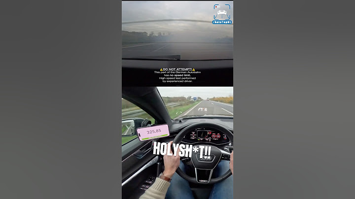 ⁠@Audi RS6 900HP blows engine at 330KMH!