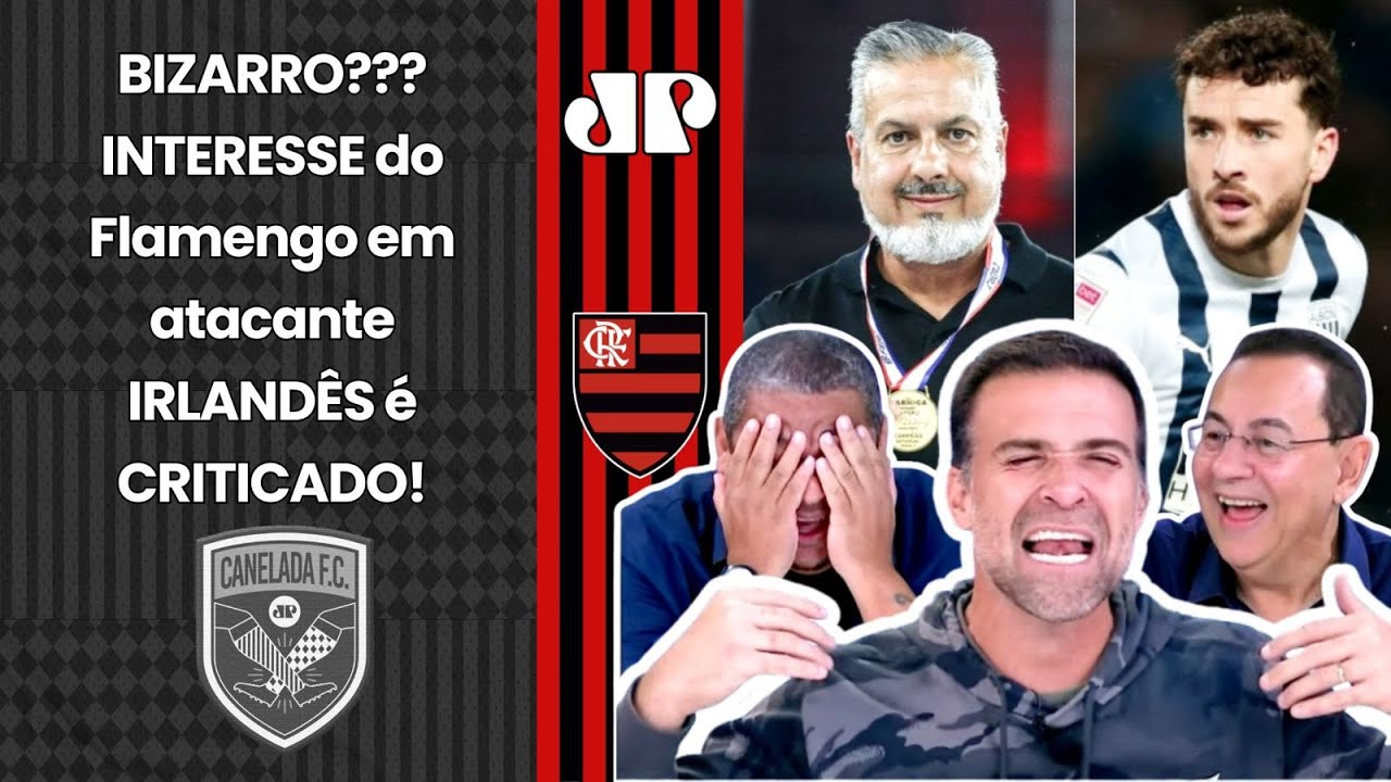 "O Flamengo TÁ DE PALHAÇADA??? Vai CONTRATAR um IRLANDÊS QUE NÃO FAZ GOL?" SURREAL! | Mikey Johnston