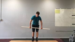 PVC Clean and Jerk warmup