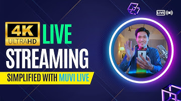 4K Live Streaming Simplified with Muvi Live