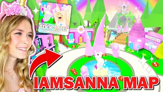 If I Had My OWN iamSanna Map In Adopt Me! (Roblox)