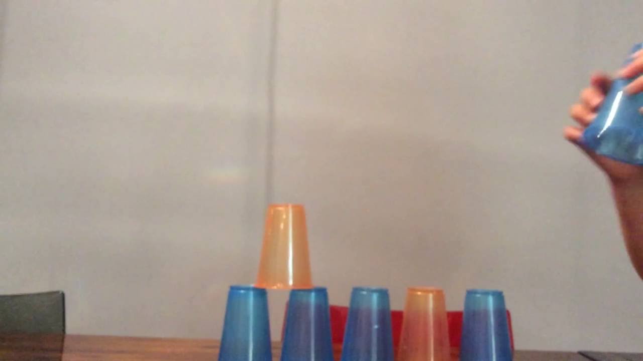 How to make a cup tower YouTube