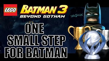 Lego Batman 3 Beyond Gotham - One Small Step for bat man trophy achievement - Find Moon Base