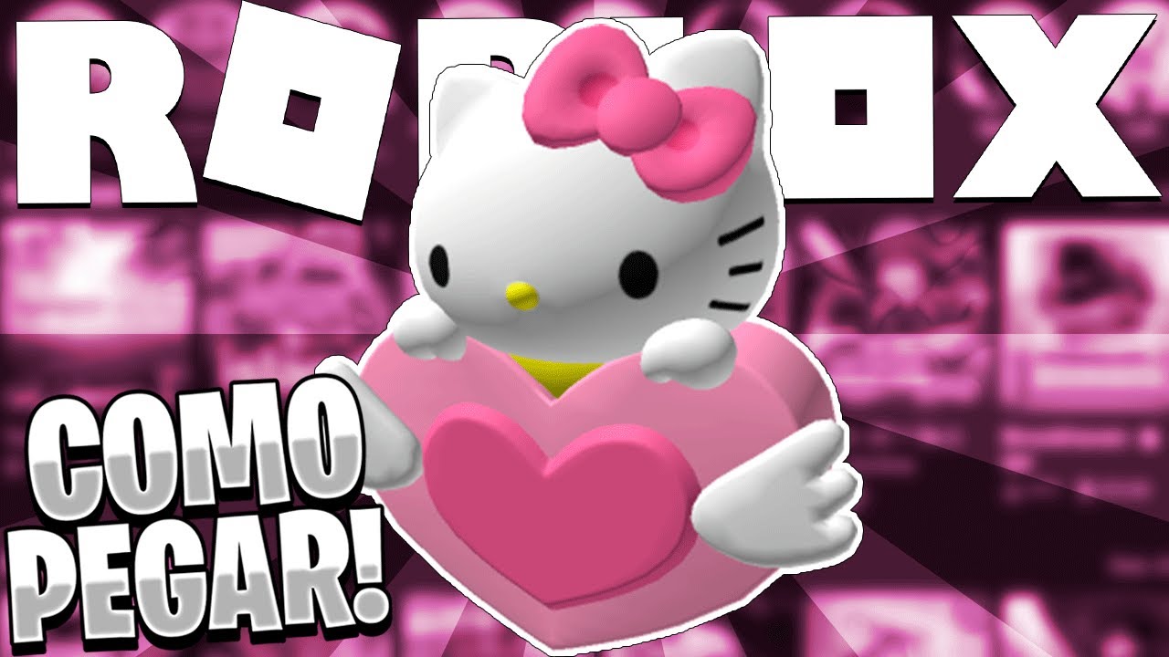 Tutorial de como conseguir a mochila do evento da Hello Kitty #roblox