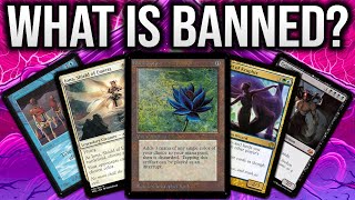 Which Commander Cards Are Banned and Why?