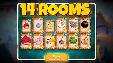 Angry Birds 2 CB AB2 Clan Battle Today (14 Rooms) Dec 22, 2025