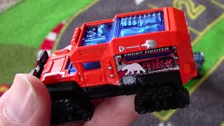 Matchbox: On a Mission- Frost Fighter toy review and play - YouTube