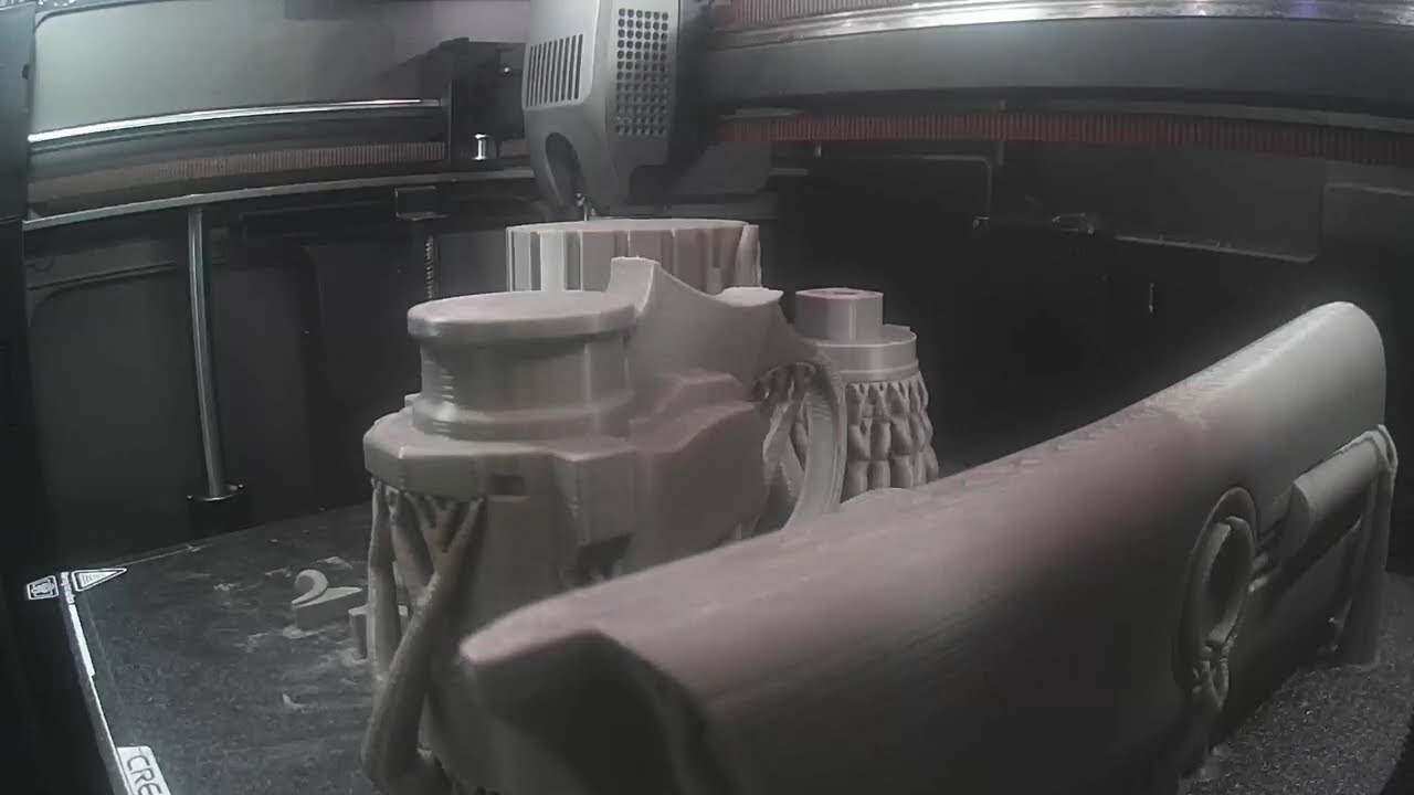 Boba Fett EE3 Blaster Printed on the Creality K2 Plus 