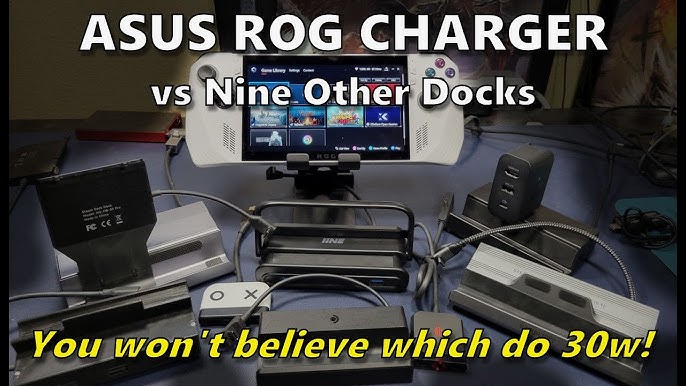 New ROG ALLY dock docking station HDMI4K60HZ/Gigabit network port ROG Ally  dock cooling