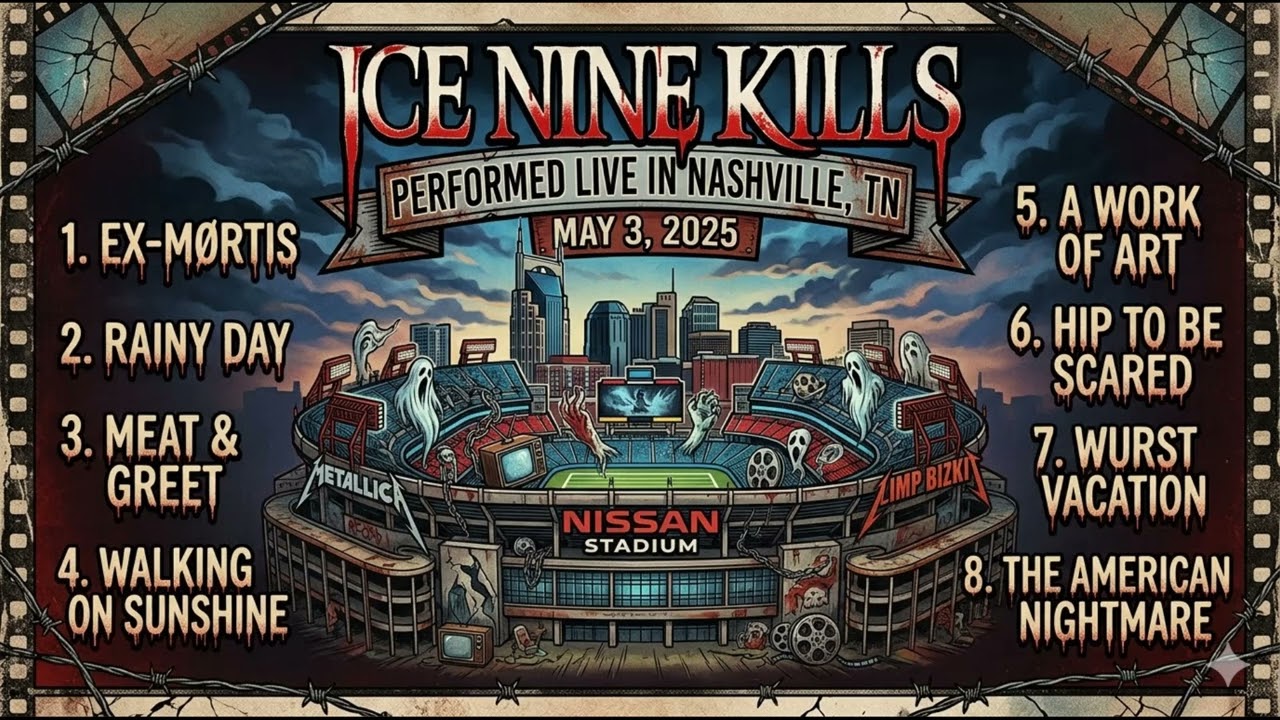Ice Nine Kills - 05 03 2025 - Nashville TN🇺🇸 Live @ Nissan