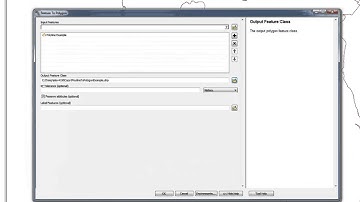 Line Feature Class to Polygon - Esri ArcMap