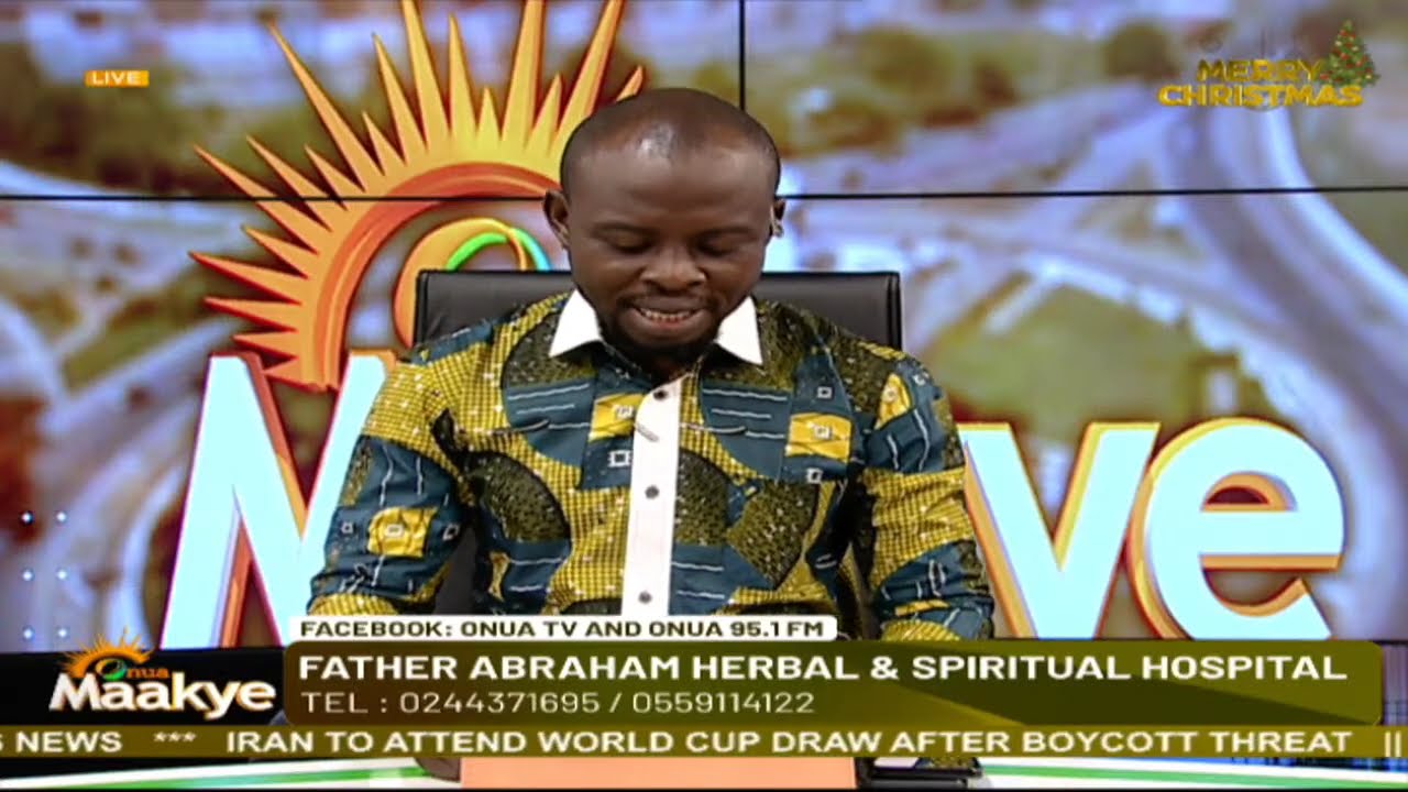 LIVE: Onua Maakye with Captain Smart || 05-12-2025 - YouTube