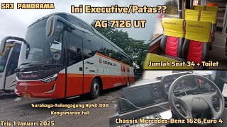 ini Executive/Patas? Harapan jaya Sr3 Panorama, Mercedes-Benz 1626 Euro 4 #harapanjaya #laksana