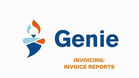 Invoice Reports