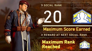Level 20 MAX Social Rank (FINALLY Verified!)