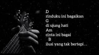 Hijau daun - Ilusi tak bertepi #Kord gitar mudah.