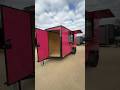 2026 New 6x12 SA Screwless Vending Enclosed Trailer | Blackout |.08 Polycor |Dexter Axle |936|$6,895