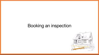 Building Control: Booking an inspection