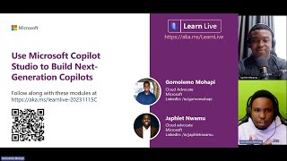 Learn Live: Use Microsoft Copilot Studio to Build Next-Generation Copilots | BRK403LL by Microsoft Ignite 4,175 views 4 months ago 55 minutes