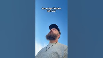 Every single Christian right now 💀 #christianshorts #christianhumor #jesusisking