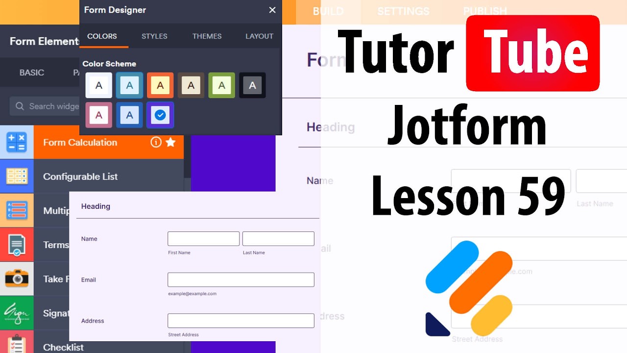Jotform - Lesson 59 - Image Slider Widget - YouTube