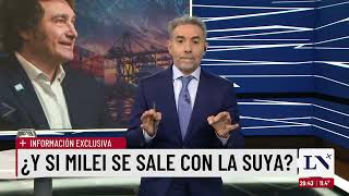 ¿Y si Milei se sale con la suya? El editorial de Luis Majul (26/04/2026)