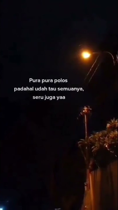 ⛔️ STORY WA || PURA-PURA POLOS PADAHAL UDAH TAU SEMUANYA…….✅