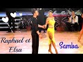 Ch de france  raphael et elsa samba 14 de finale espoirs 