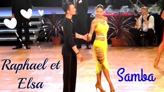 Ch. de France | Raphael et Elsa Samba 1/4 de Finale Espoirs ♡
