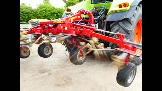 Fleming RT5200 4 rotor tedder