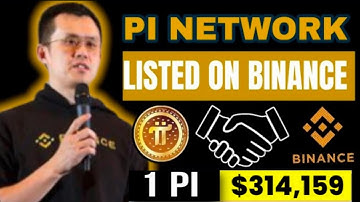 Good News 🎉 | Pi Network Listed on Binance with 100% Proof 🤯😱 | 1Pi = $314,159 🤑🎉 #bitcoin #crypto