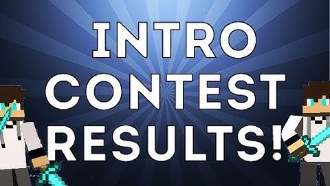 Intro Contest Results!