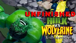 Unfinished Hulk Vs Wolverine Stop Motion 2024