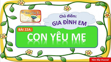 Bài 22a: Con yêu mẹ - Tiếng Việt lớp 1 HK2 - Cùng học để phát triển năng lực